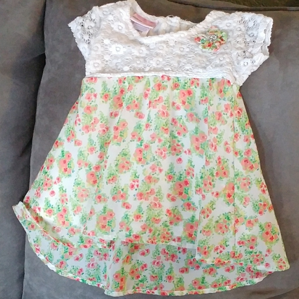 Floral Flowy Shirt - 18 Months